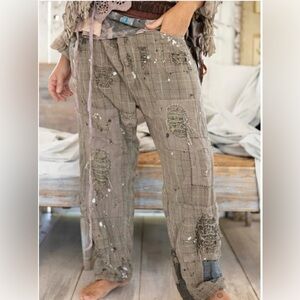 Magnolia Pearl NWOT Checked Miners